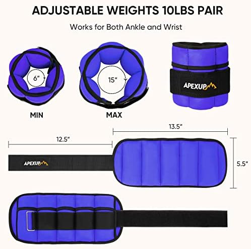 Pesos ajustáveis ​​no tornozelo+2 shorts de ioga de embalagem