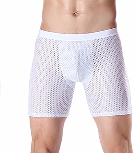 Roupas íntimas thort shorts cuecas de roupas íntimas bolsa bulge masculino masculino boxer tronco de roupa