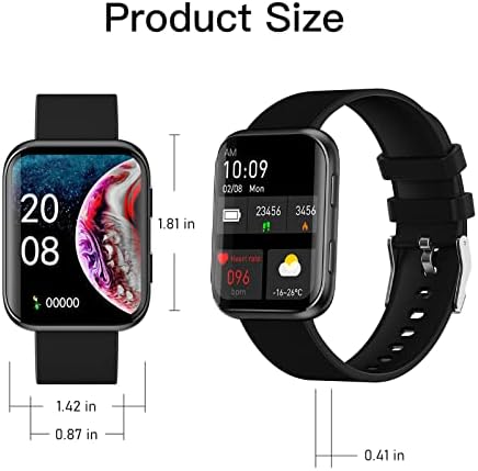 Relógio inteligente, exibição dupla curvada metal smartwatch sportmetômetro Sleep Sleep Monitorando Bluetooth