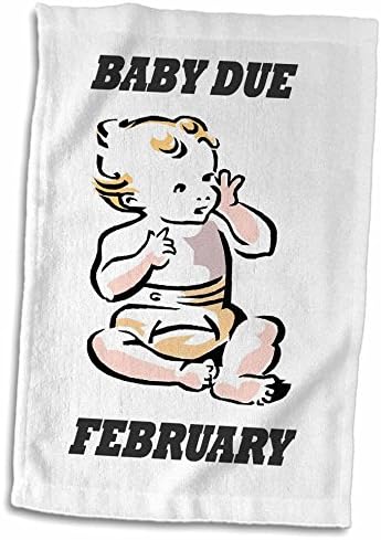 3drose florene eventos especiais - fevereiro bebê - toalhas