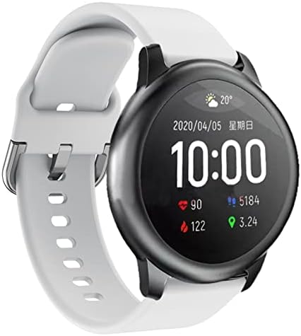 Acessórios para pulseira eidkgd WatchBand 22mm para xiaomi haylou solar LS05 Smart Watch Watch Soft Silicone