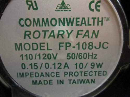 Ventilador tubeaxial de 120 volts AC 92 mm
