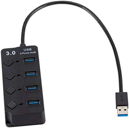 Solustre 4 Webcam Adapthiting Hub etc. useblack portas dados leitor com slim divisor USB Phone para
