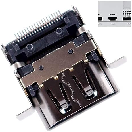 Hyy M1087810 HDMI Display Socket Connector Jack Porta Substituição para Xbox Series X