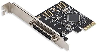 Card Syba PCI-Express PCIE 1x Porta paralela DB-25 IEEE 1284 Porta da impressora MCS9900 Chipset SD-PEX10005