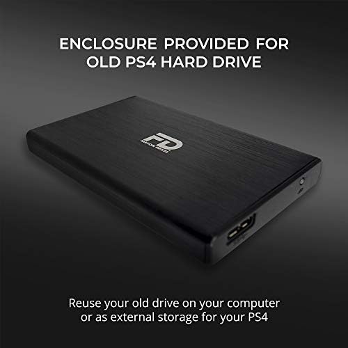 Fantom Drives FD 1TB PS4 SSD - Tudo em um kit de atualização fácil - Compatível com PlayStation