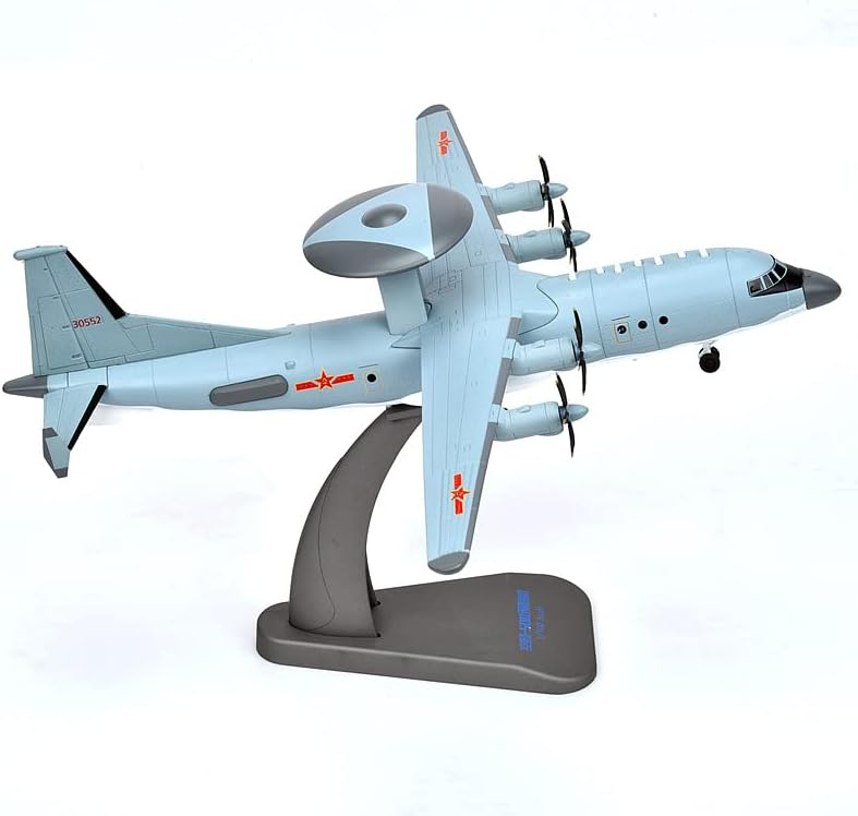 1/100 da China Air Force Plaaf KJ-500 Aeroporto Aertuto Aviso e Controle Aeronave Modelo Diecast Metal