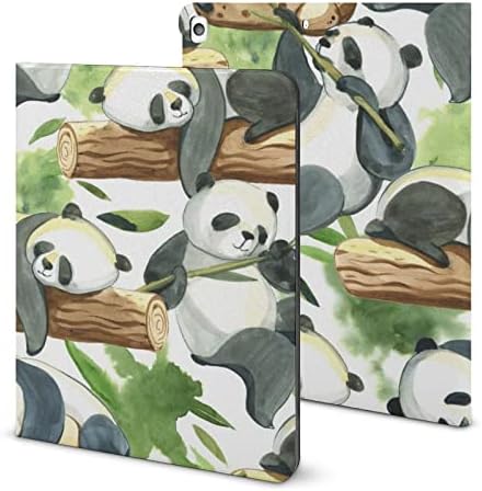 Caixa de aquarela do animal Panda compatível com 2020 iPad/ iPad Air 4/ iPad Pro 8th Generation & 2021