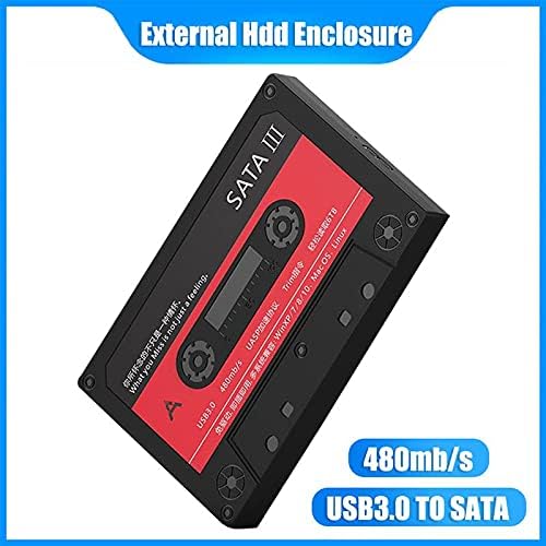 Conectores 2,5 polegadas USB 3.0 SATA HDD SSD SSD Drive rígido externo Gabinete de disco rígido ao disco