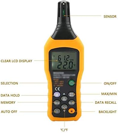 Termômetro da sala JAHH - Termômetro - Termo -higrômetro digital Temperatura de precisão e instrumento