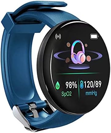 Yusdee Smartwatch para adulto 1,44 polegada de tela atualizada Rastreador de atividades esportivas Rastreador de