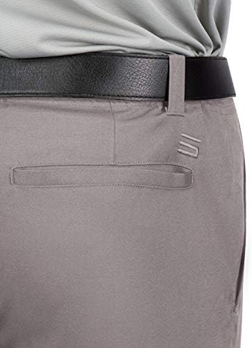 Shorts de golfe de carga para homens - ajuste seco, bolsos grandes, leves, alongamentos de umidade,