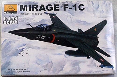 Modelo Militar de Fighter Aircraft Kit 1/144 FR MIRAGE F-1C ​​80409