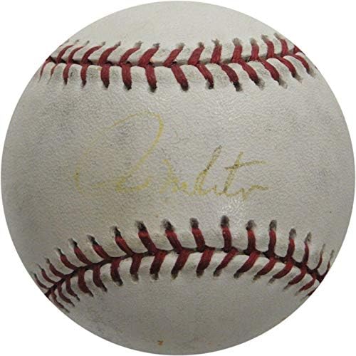 Paul Molitor assinado à mão assinada pela Major League Baseball Blue Jays Faded - Baseballs autografados
