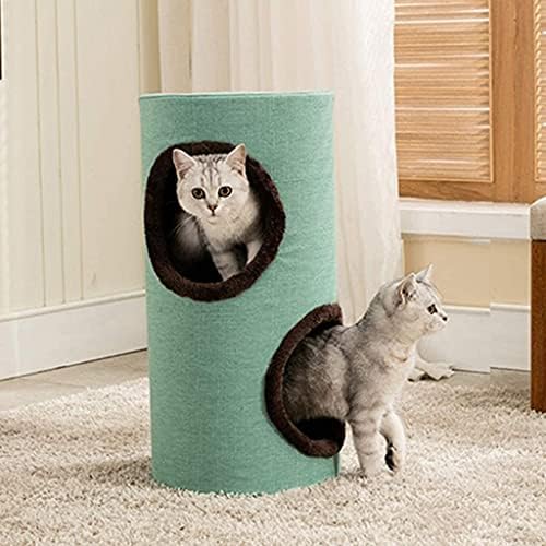 Haieshop Cat Tree Risping Post Cat Tower Cat Scratch Plact Tree Tree linho Cat Árvore Cat Channel Cat Toy Toy