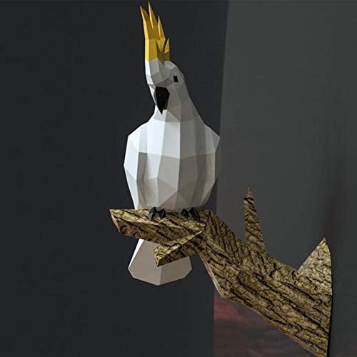 Kit de papel 3D, decoração de parede de origami DIY, decoração de parede de parede criativa, decoração