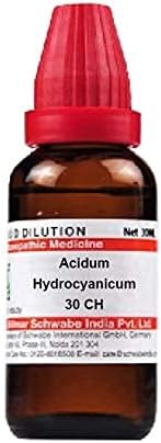Dr. Willmar Schwabe Índia acidum hydrocyanicum diluição 30 CH