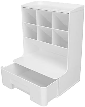 Okuyonic Desk Storage Rack, Caixa de armazenamento da gaveta de grande capacidade de grande capacidade
