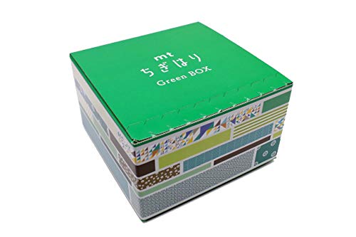 カモ井 加工紙 Kamoi Processamento Papel de máscara Met Chigihari Caixa verde mtwbox03