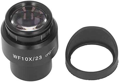 Lente de alumínio de lente ampla Lens de microscópio fino com bainha para uso de laboratório