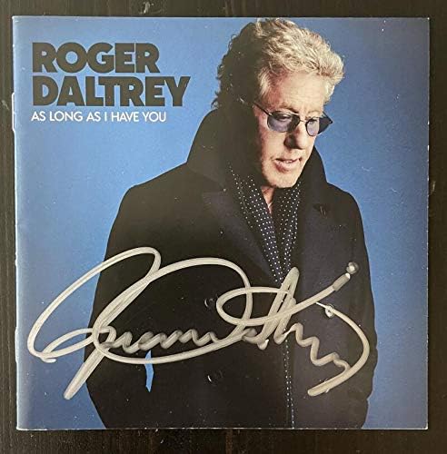 Roger Daltrey assinou autógrafo enquanto eu tiver seu livreto de CD - The Who, Raro