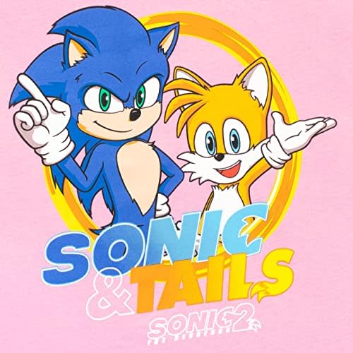 Sonic the Hedgehog Girls 'T-Shirt Sonic and Tails