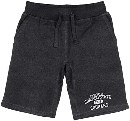 Chicago State University Cougars Property College Fleece Shorts de cordão