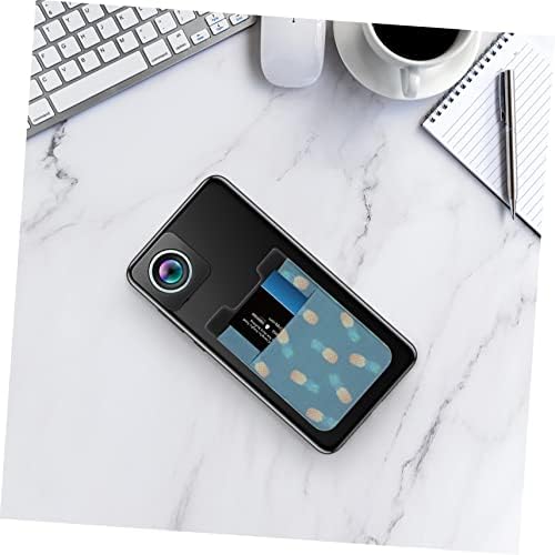 Ukcoco 2pcs celular cartão de celular capa bolsas de carteira carteira telefonia carteira para