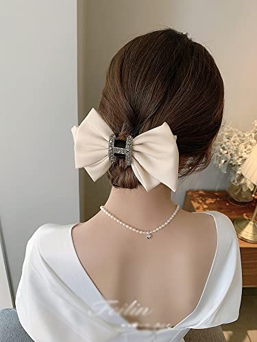 N/A 188cm Velvet letra H Clipe de cabelo para mulheres meninas Casamento Longo Ribbon Vinho preto Acessórios de