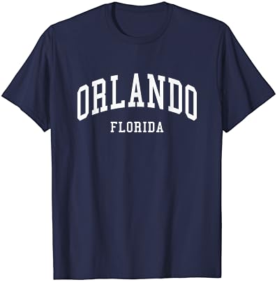 Orlando - Florida - Design de retrocesso - camiseta clássica