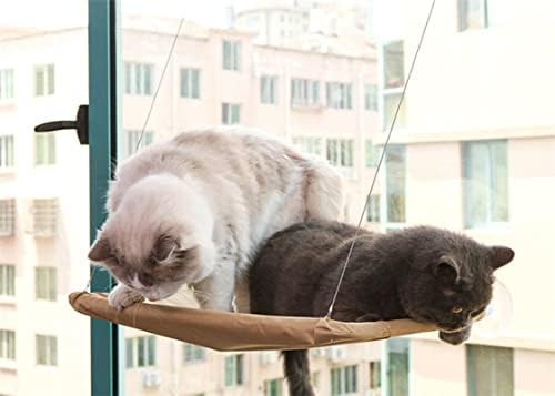 Janela de gato Aoof Baixa rede de gato de banheiro de rede, adequado para segurança de assento