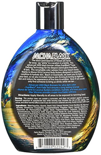 Tan Asz U Aloha Black Advanced 200x Black Bronzer - 13,5 oz