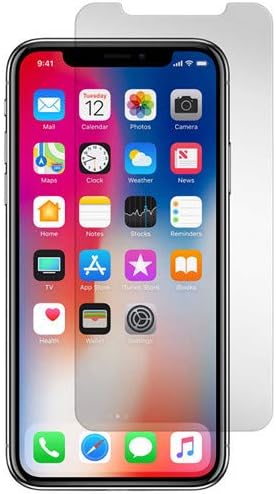 Guarda de gadgets Black Ice Plus Edition Guard de tela de vidro temperado para Apple iPhone X - Limpo