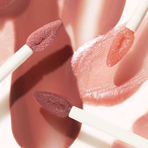 Mally Beauty Positivamente Plump Lip Gloss | Desgaste leve e confortável hidratante e de alta broca, rosa