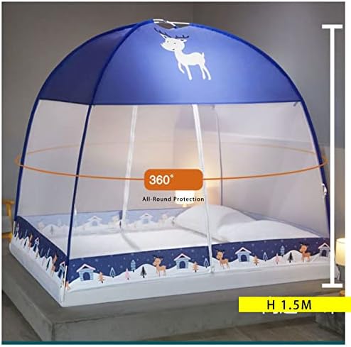 Mosquito de Borfieon Fácil de Instalar Sun Shelter Shelter Gazebo Basa de casca