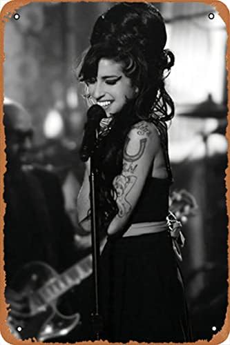 Yzixulet Amy Wine-House Music Poster Cantora Pop Woman Woman Personal Art Wall Pictures para sala Decoração