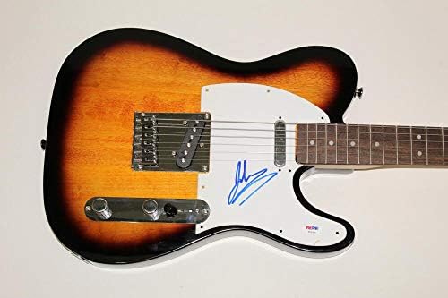 John Rzeznik assinou autógrafo Fender Electric Telecaster Guitar Googoo Dolls PSA