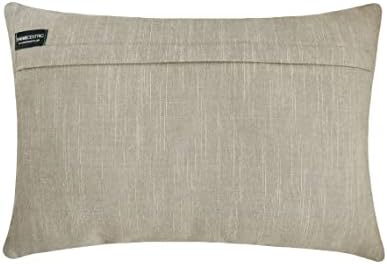 A capa de travesseiro lombar decorativo de 12 x24 caseiro de 12 x24, fita de fita de veludo/fita de veludo/fita