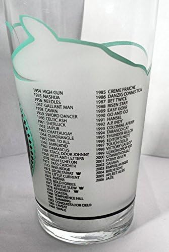 Belmont Stakes 139th Running 2007 Julep Glass