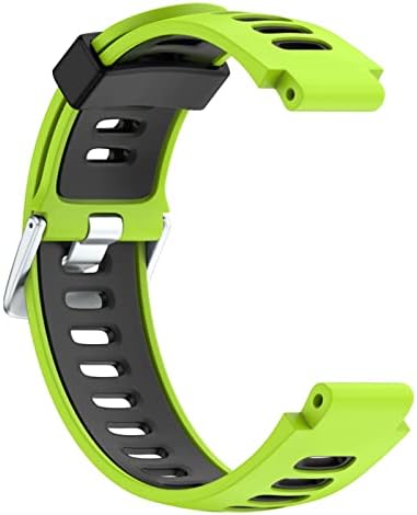 Eksil 22mm Silicone Watch Band Strap for Garmin Forerunner 220 230 235 620 630 735XT GPS Sports Watch Strap