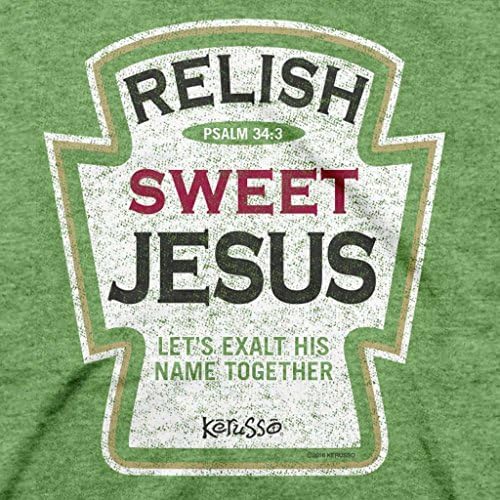 T -shirt para adultos Kerusso - Relish - Retro Heather Green