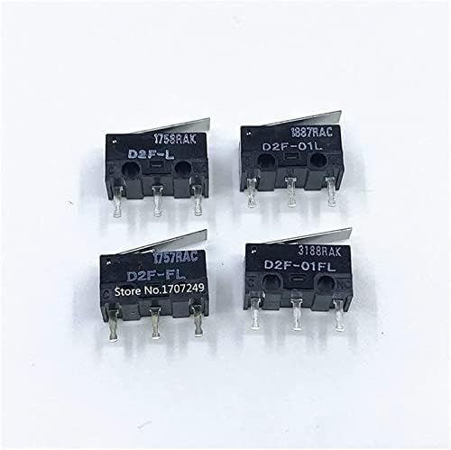 AGOUNOD MICRO SWITCHES 1PCS Micro-switch original Micro D2FC-F-7N 10M 20M de D2FC-F-K D2F D2F-F D2F-01 D2F-01L