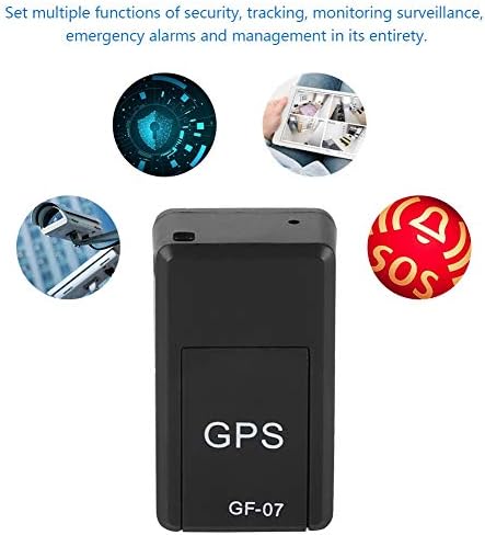 Mini Rastreador GPS, dispositivo de rastreamento de localizador em tempo real magnético, anti -roubo, botão SOS