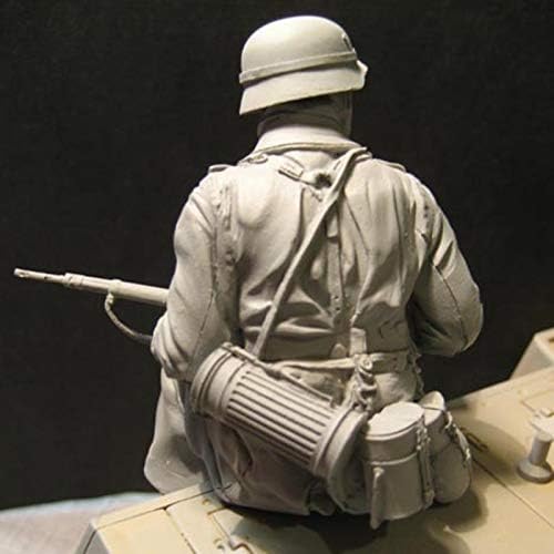 ETRIYE 1/16 Modelo de soldado de resina Segunda Guerra Mundial Soldado de Tanque Blindado Alemão Kit