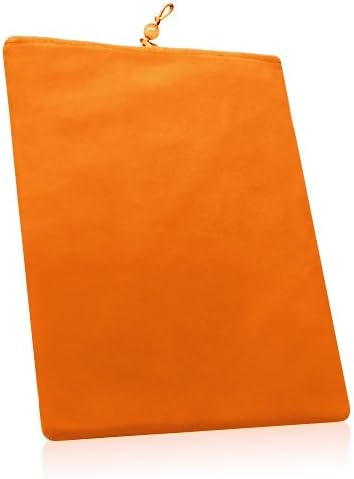 Caixa de ondas de caixa compatível com LG G Pad 10.1 - Bolsa de veludo, manga de bolsa de tecido de veludo