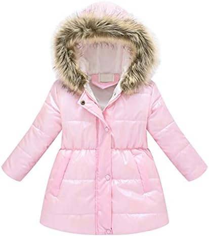 Bebês garotas garotas inverno grosso quente com capuz de casaco de capa para fora de casaco fora