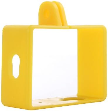 Caixa de moldura lateral de proteção de câmeras profissionais para Xiaomi Xiaoyi, amarelo
