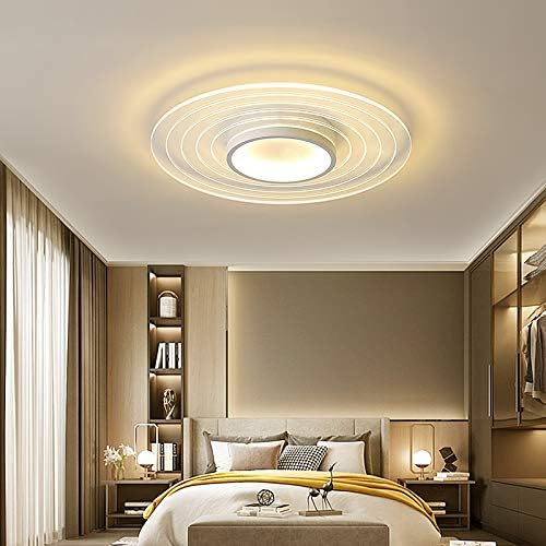 Luyunqi LED teto Lâmpada leve iluminação de lâmpada Superfície Montagem FLUCA DO CONTROLO REMOTO Dimmível quarto