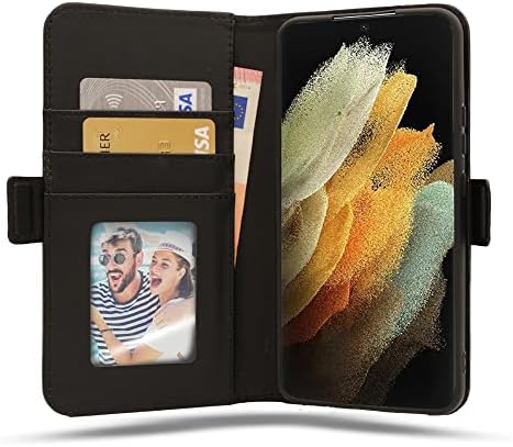 Caixa de carteira de couro para Xiaomi Redmi 10C manga naruto preto