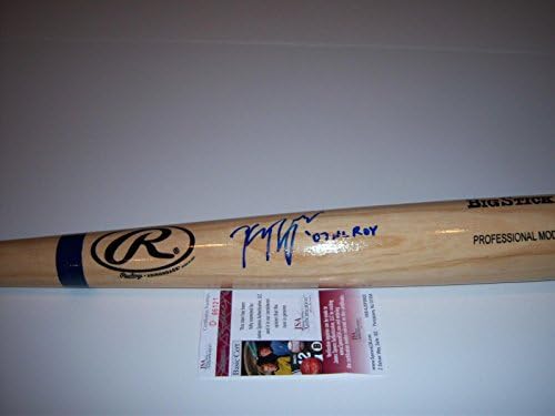 Ryan Braun Milwaukee Brewers, Roy JSA/CoA assinado Big Stick Bat - Bats MLB autografados